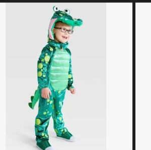 Green Dinosaur Kids Costume